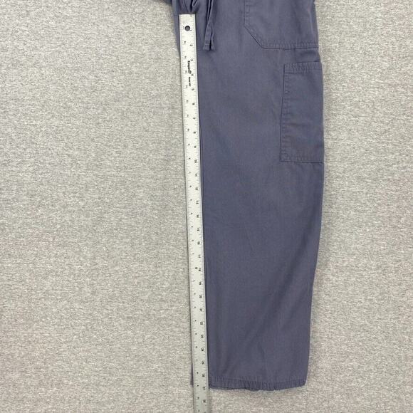 Scrub Star Scrub Bottom Pants Womens XS Petite Gray Nurse Vet Medical Uniform - Picture 11 of 13
